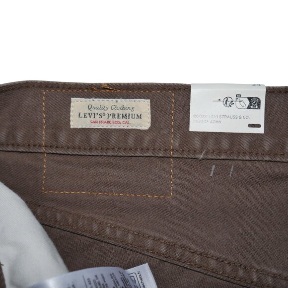 Levi's 478 Baggy Jean Shorts Mens Cargo Jorts Brown Sizes 31 34 42 NWT - Picture 8 of 16